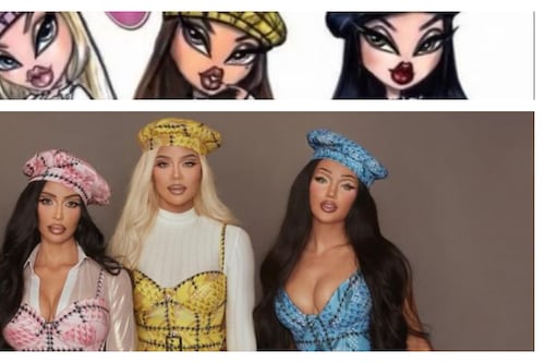 Kim y Khloe Kardashian se transforman en Bratz Dolls de carne y hueso