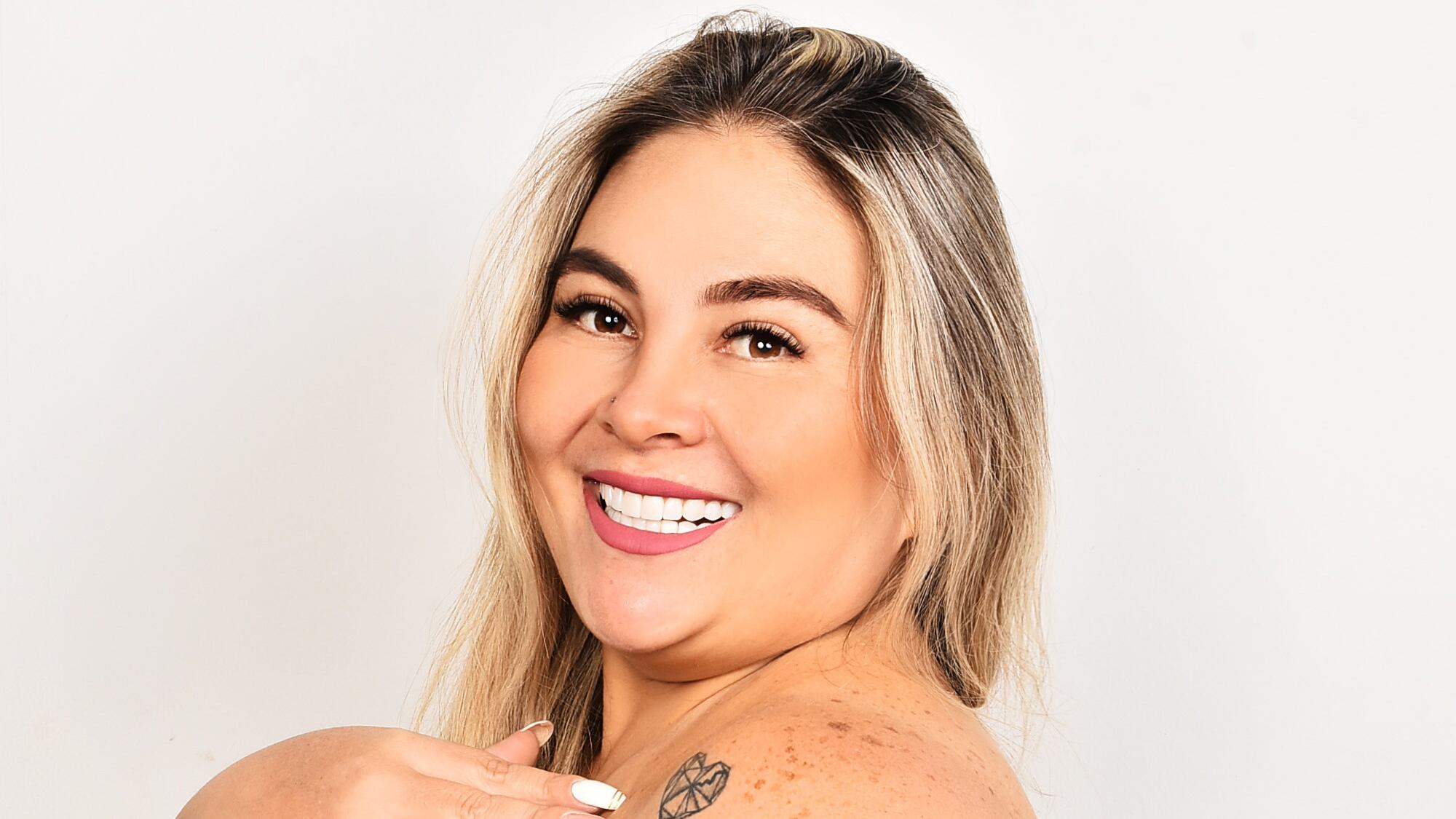 Johana Velandia es la comediante de talla grande de La casa de los famosos