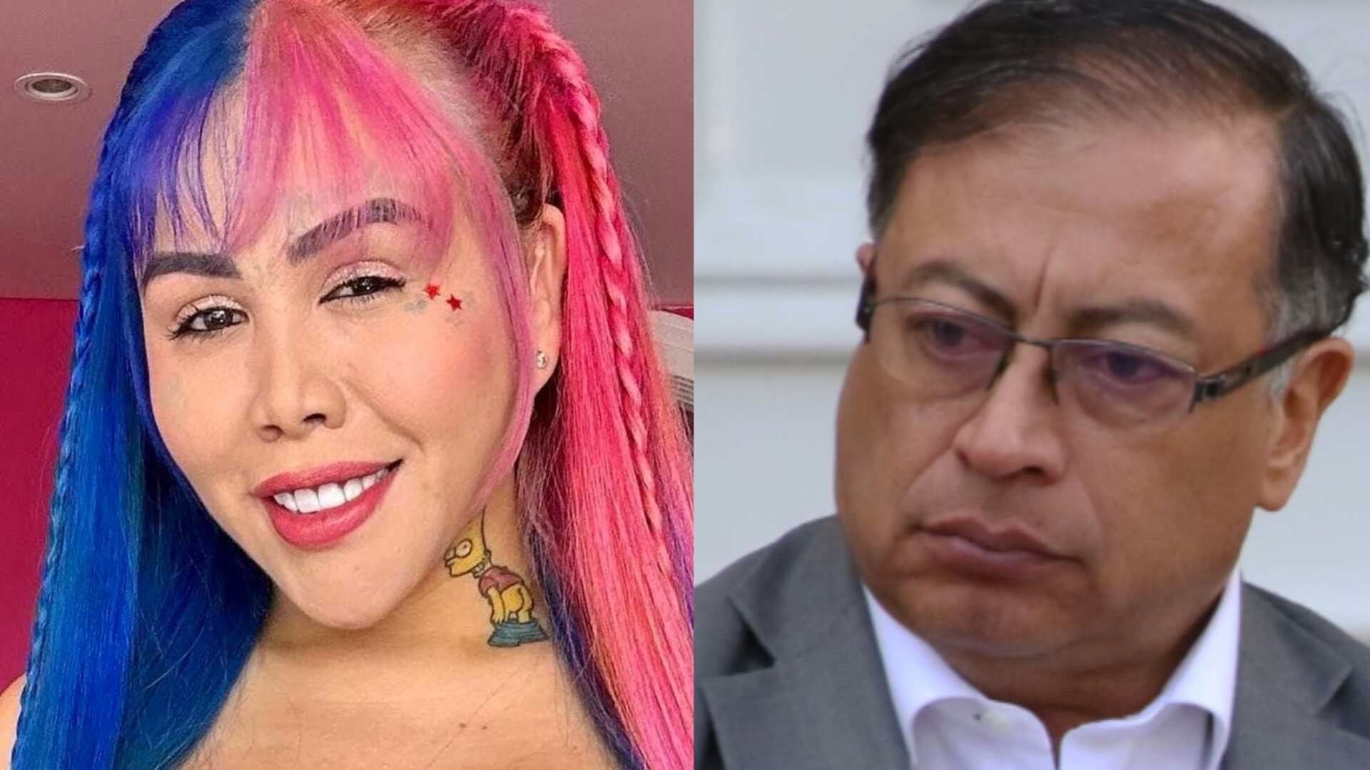 Yina Calderón se fue en contra de Gustavo Petro pidiendo una limpieza social y el porte de armas