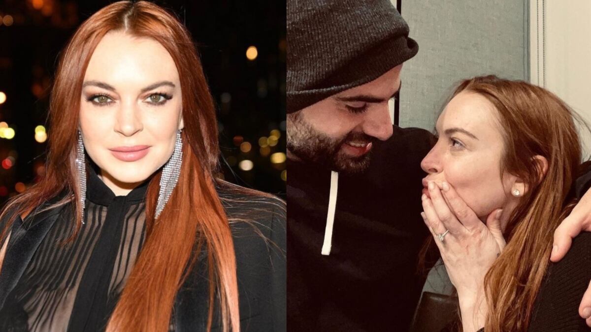 Anillo de compromiso de Lindsay Lohan
