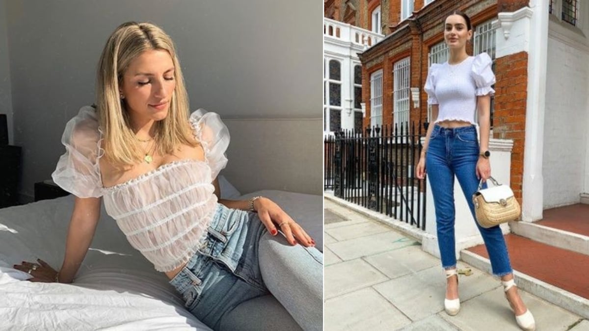 Las blusas de punto ‘smock’ son un clásico atemporal que va con todo.