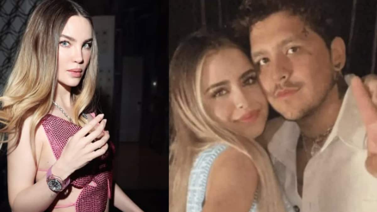 Belinda y Nodal hermana