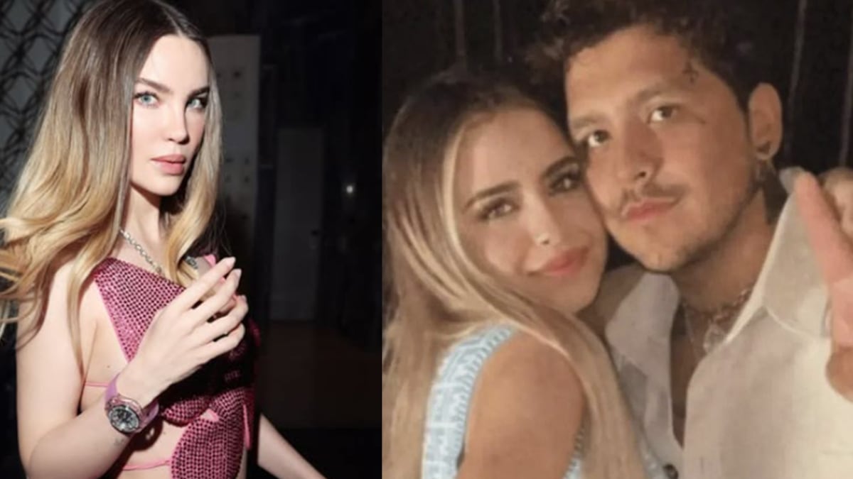 Belinda y Nodal hermana