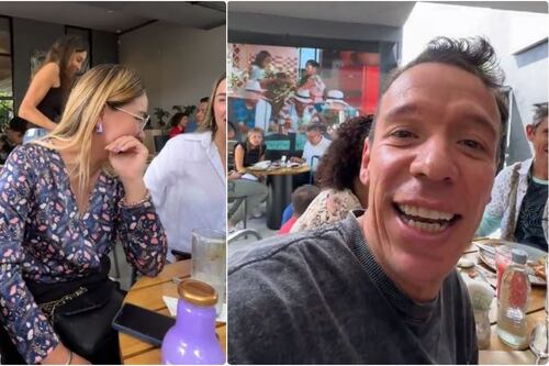 “La hija le quedó así”, Rigo agarró de parche a su hermana en público