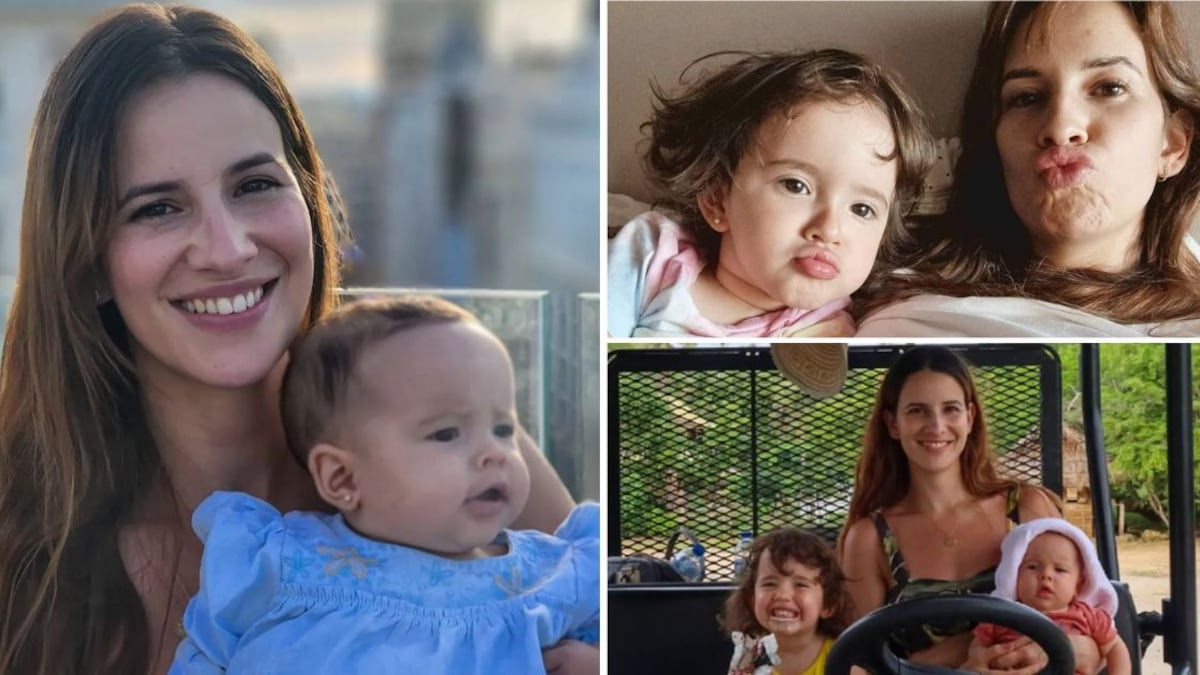 Laura Londoño debutó en la maternidad en 2019 |
