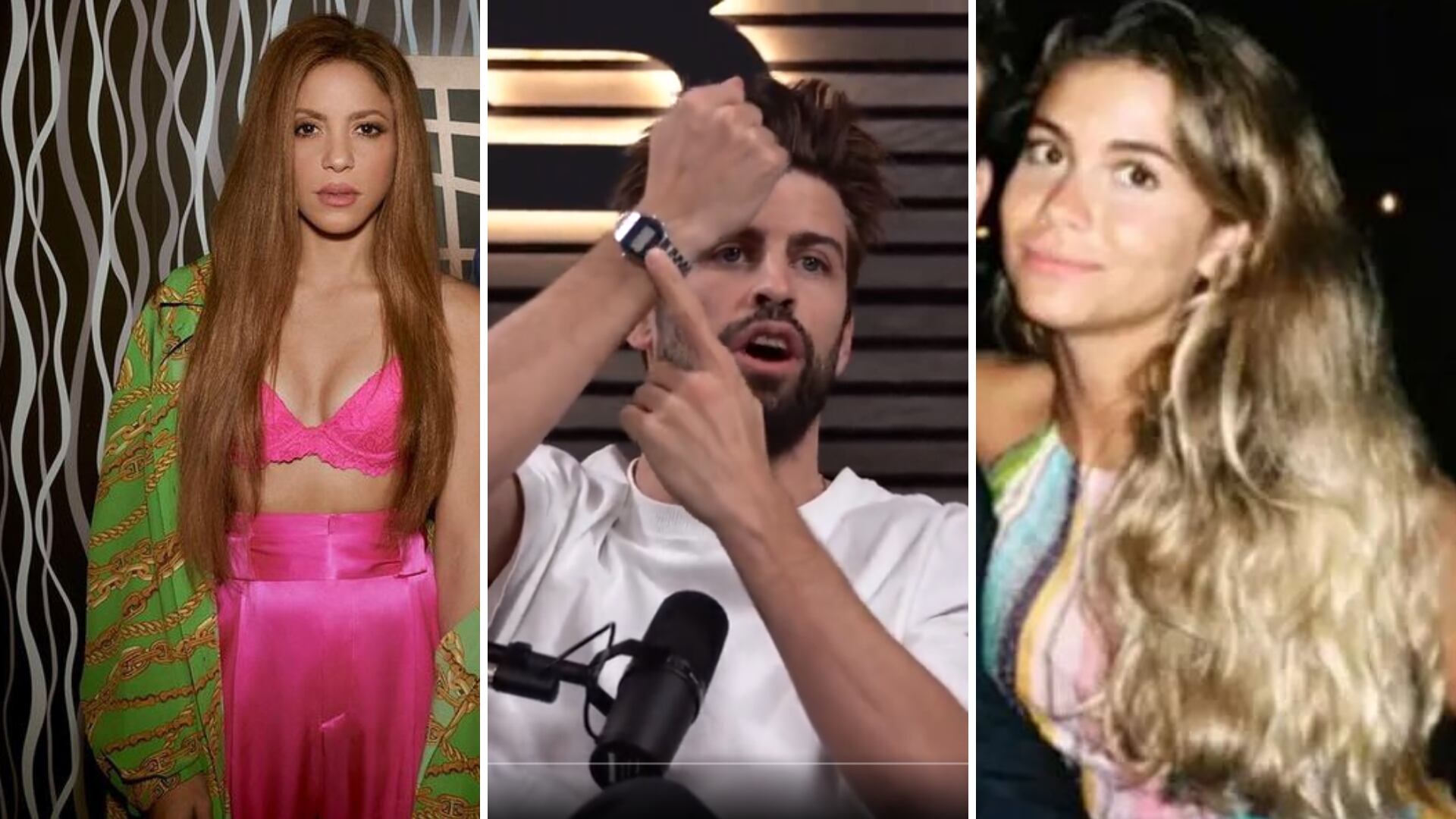 Piqué sigue escuchando a Shakira
