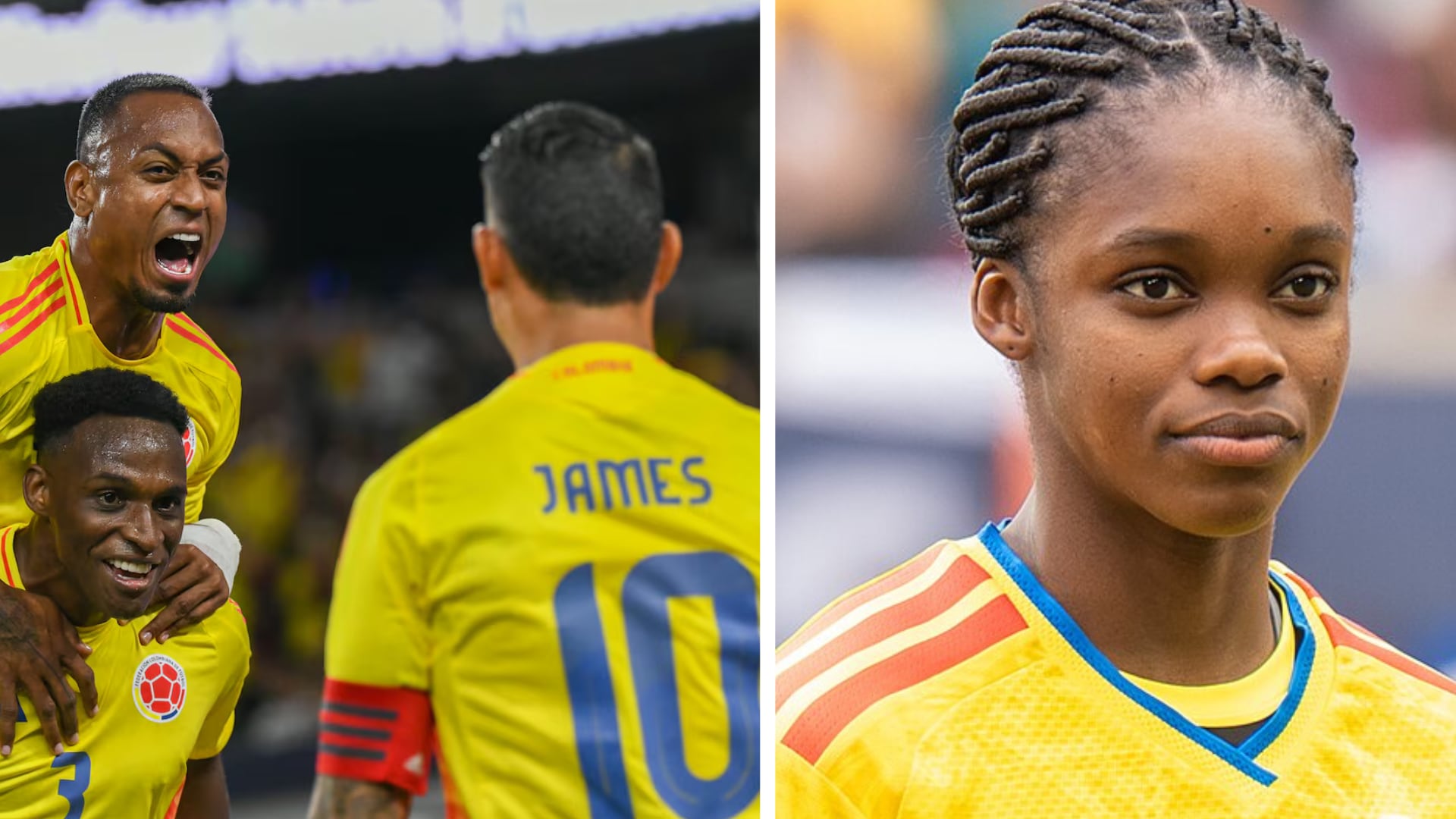 Selección Colombia femenina y masculina.
