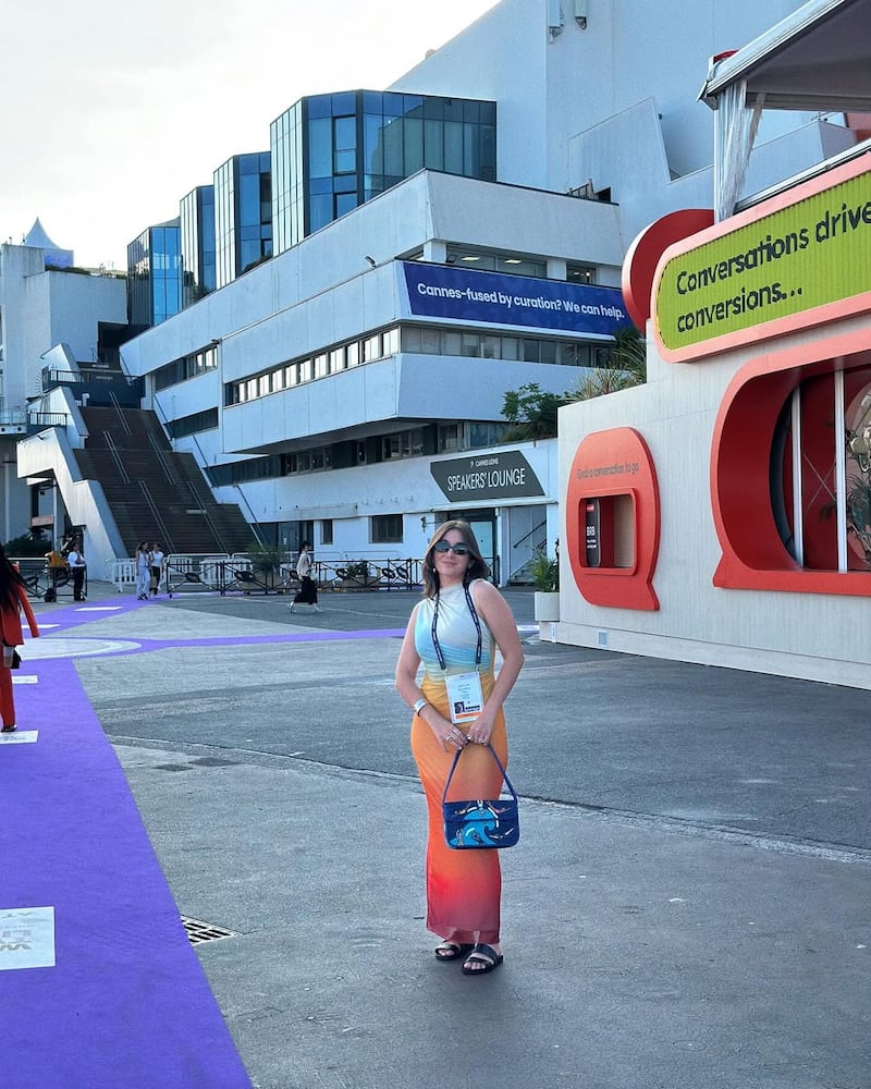 Carolina Plaza en Cannes Lions