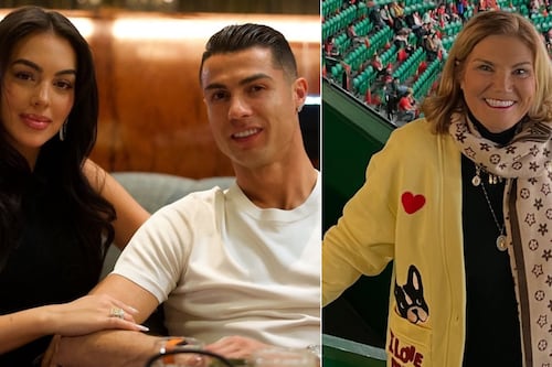 ¿No está de acuerdo? Así reaccionó la madre de Cristiano Ronaldo a su compromiso con Georgina Rodríguez