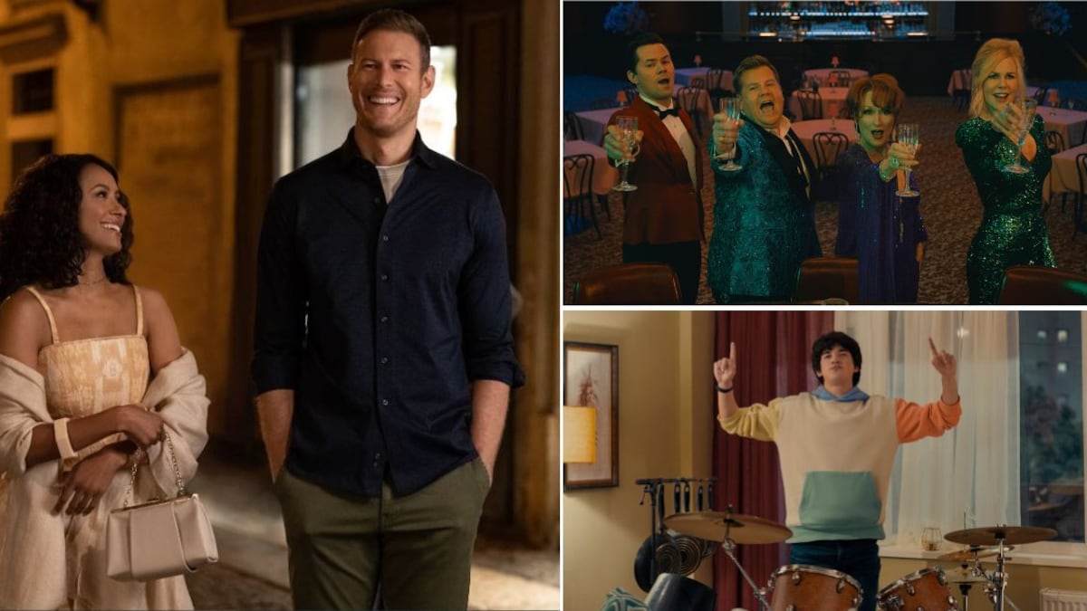 Fotogramas de 'Romance en Verona', 'The Prom' y 'Yo era famoso'