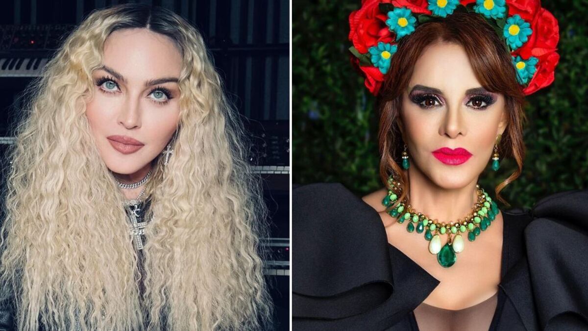 Madonna y Lucía Méndez supuestamente tuvieron una discusión en un concierto de la cantante