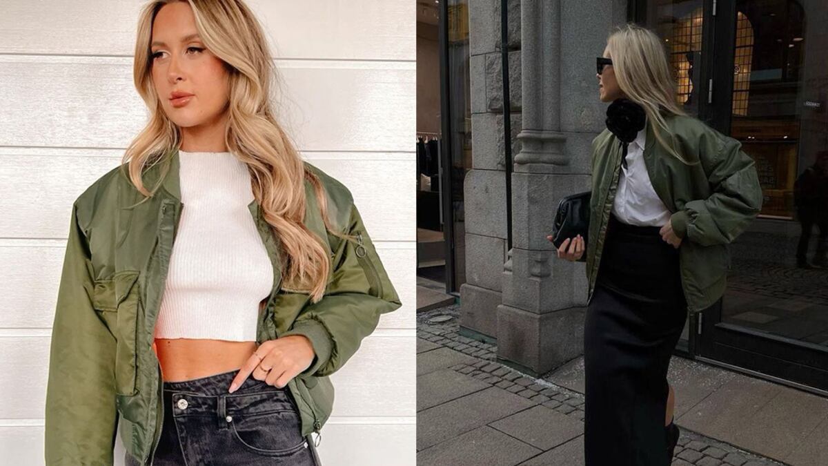 Moda chamarras bomber