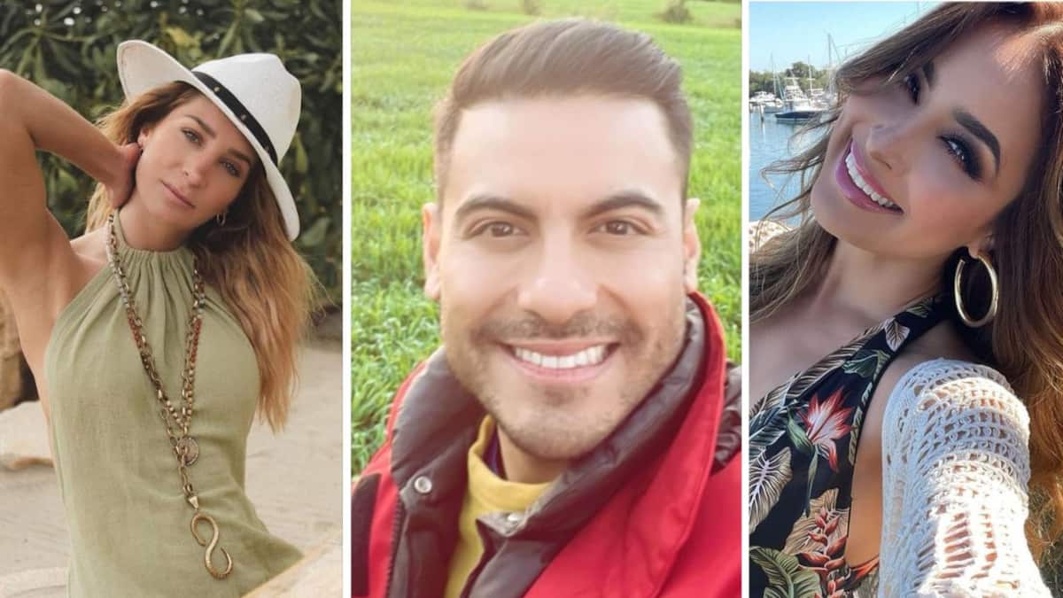 Geraldine Bazán, Carlos Rivera, Cynthia Rodríguez