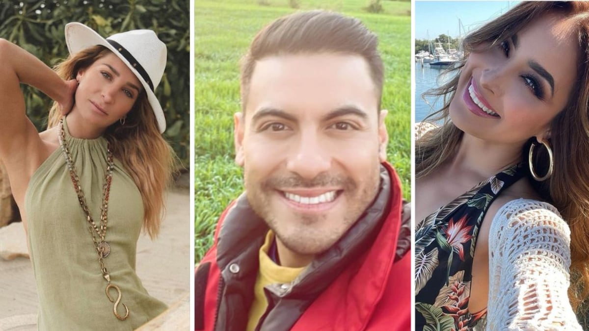 Geraldine Bazán, Carlos Rivera, Cynthia Rodríguez