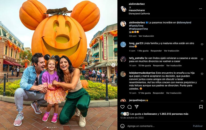 Aislinn Derbez, Mauricio Ochmann y Kailani