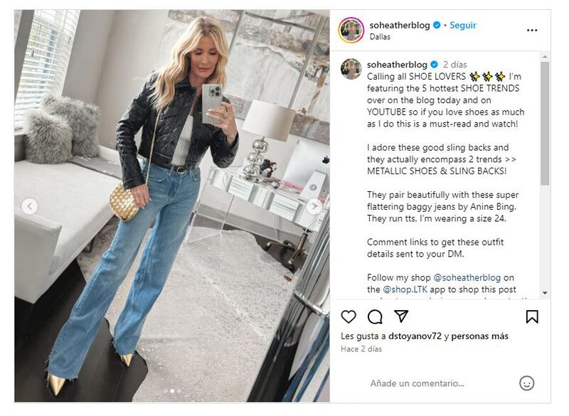 El jean baggy es perfecto para concertar looks cómodos y elegantes en esta temporada primaveral