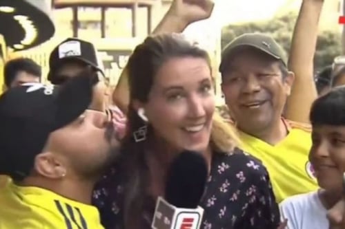 VIDEO: Reportera de ESPN es acosada durante una transmisión en vivo