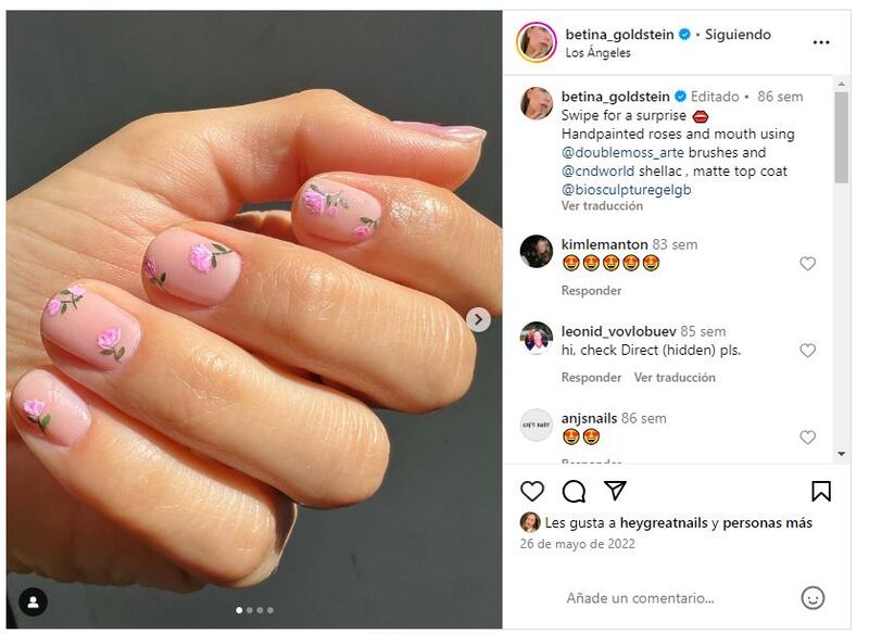 La manicura coquette es una de las primeras tendencias en cuanto a uñas que arrasa en 2024