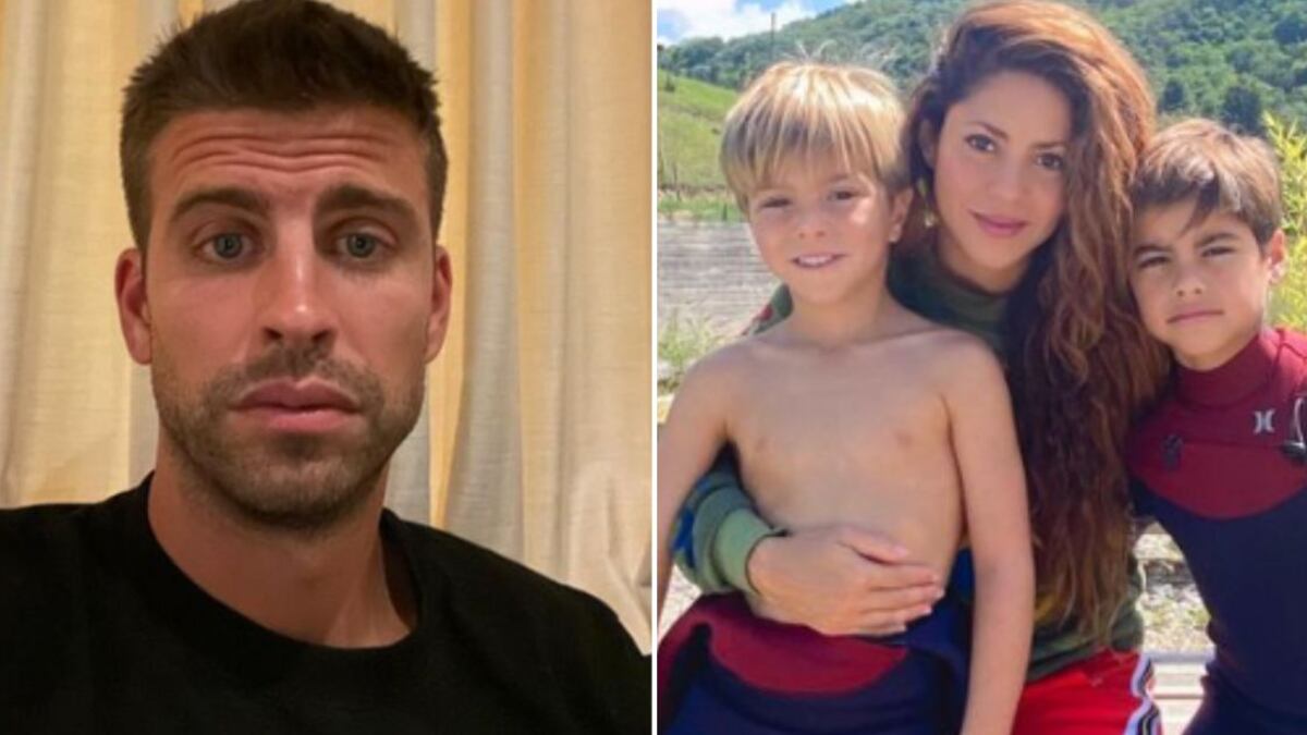 Los hijos de Shakira y Piqué no están contentos con una decisión