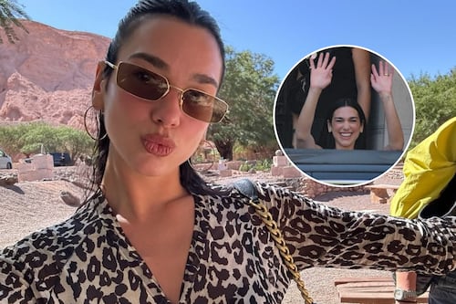“Me encanta mucho aquí”: Dua Lipa se despide de Chile con un especial mensaje y promete regresar