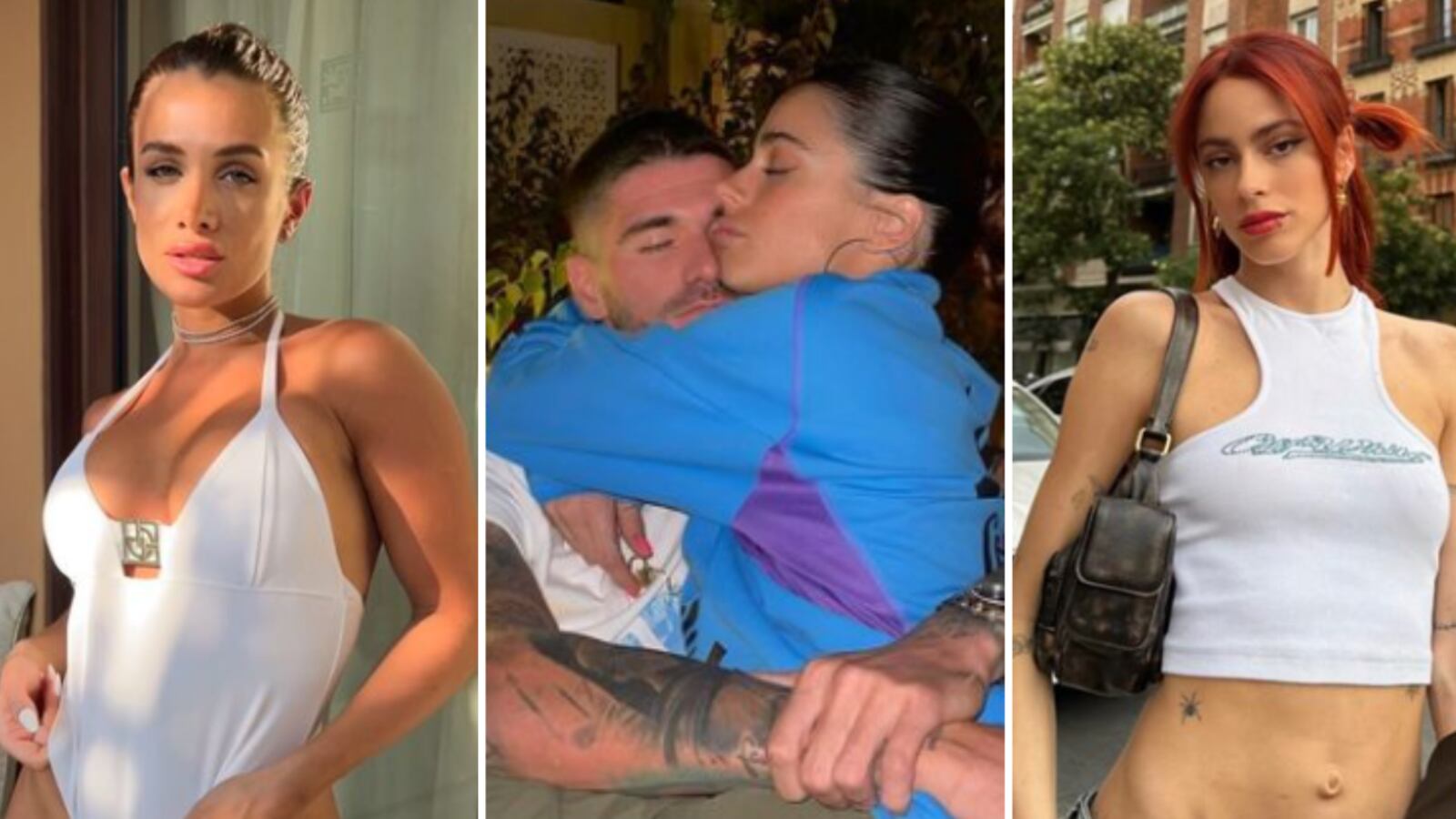 Cami Homs, Rodrigo de Paul y Tini Stoessel