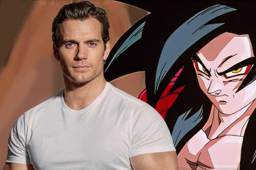 Dragon Ball: Henry Cavill como Gokú Super Saiyajin 4 es lo más loco que nos ha regalado la Inteligencia Artificial