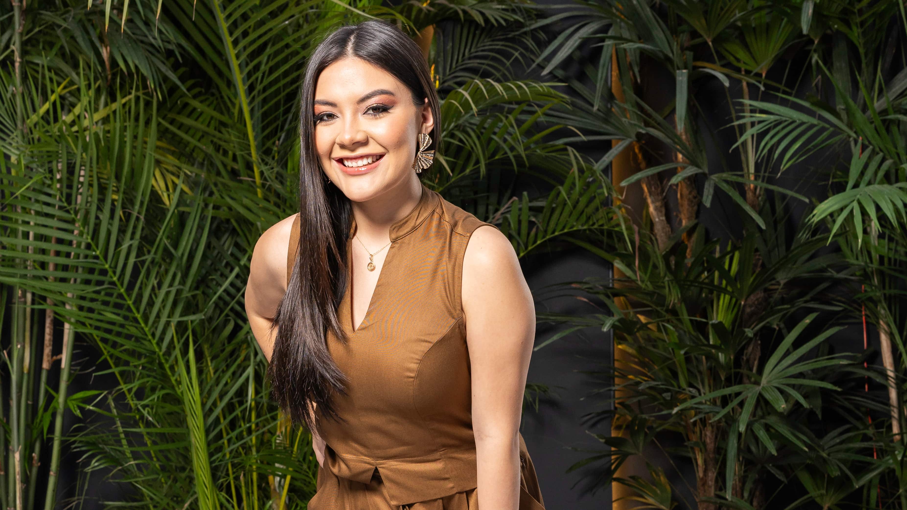 María Cristina Andrade, candidata a Reina San Francisco de Quito