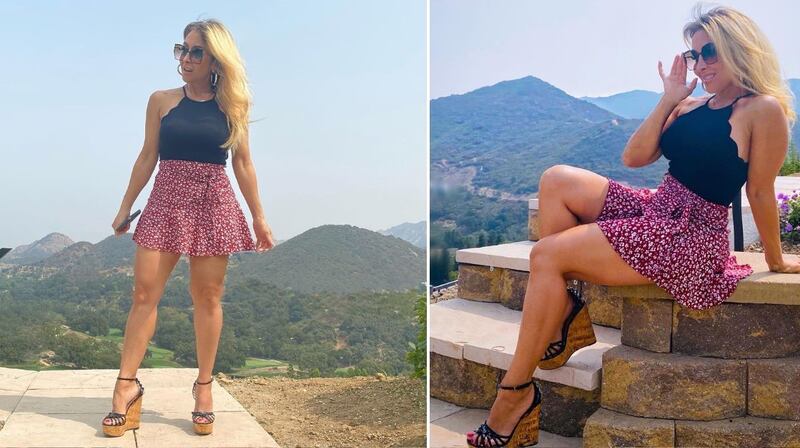 Cristy Solís no ha dudado en llevar minifaldas para varias ocasiones