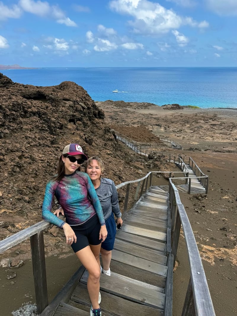 Mensaje de María Elisa Camargo en el cumpleaños de su madre