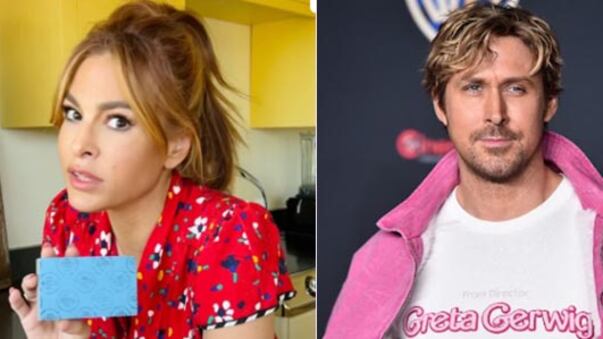 Eva Mendes y Ryan Gosling look
