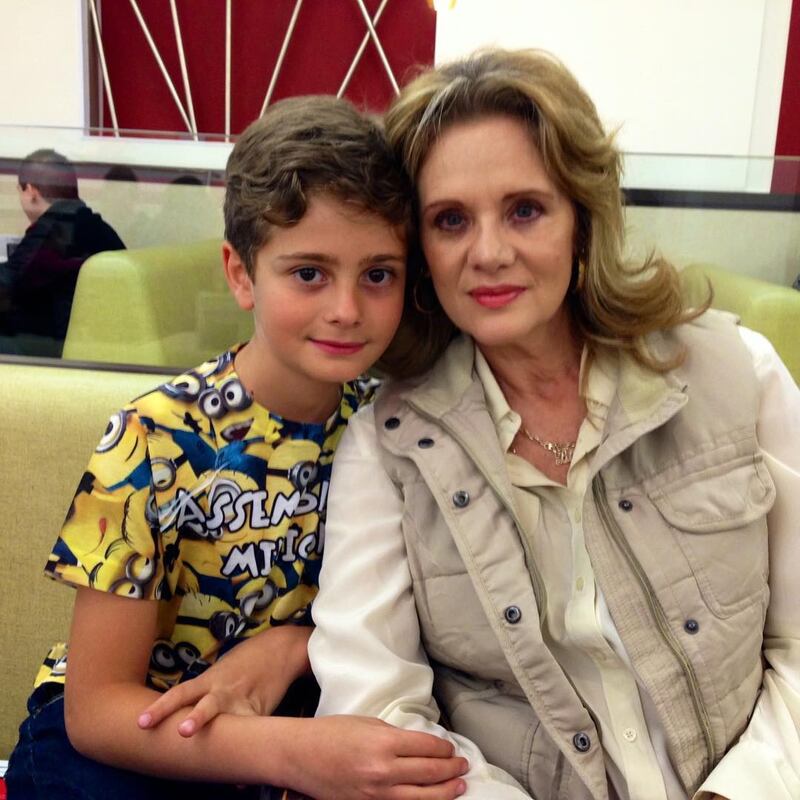 Érika Buenfil y su hijo, Nicolás, tienen una relación muy estrecha y especial