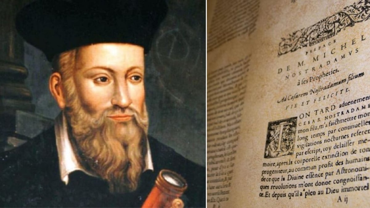 Desde terremotos a una guerra mundial: Nostradamus y las sorprendentes predicciones para el 2024