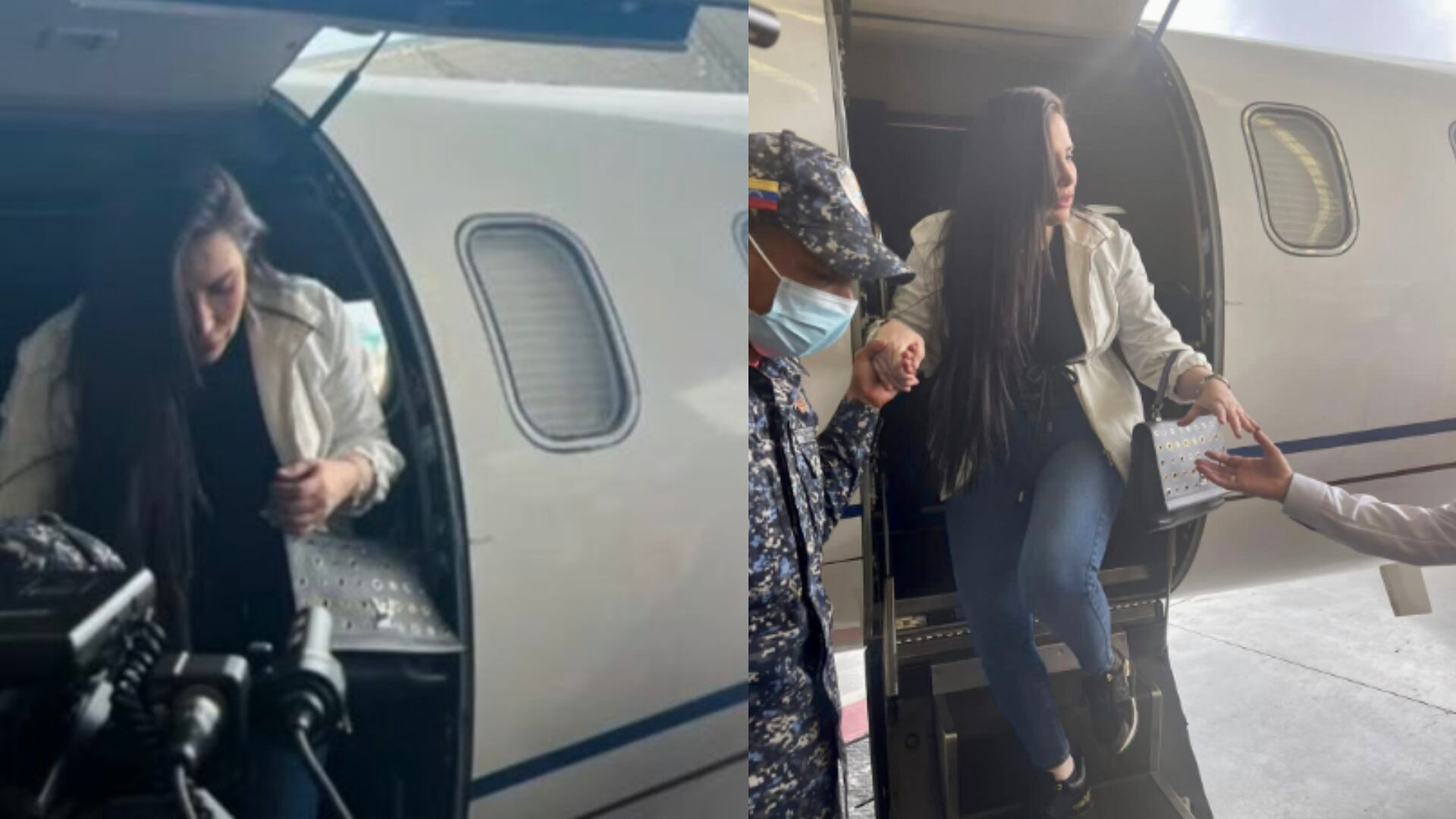 Aida Merlano llegó deportada de Venezuela con bolso y tenis de Louis Vuitton y esto le costaron.