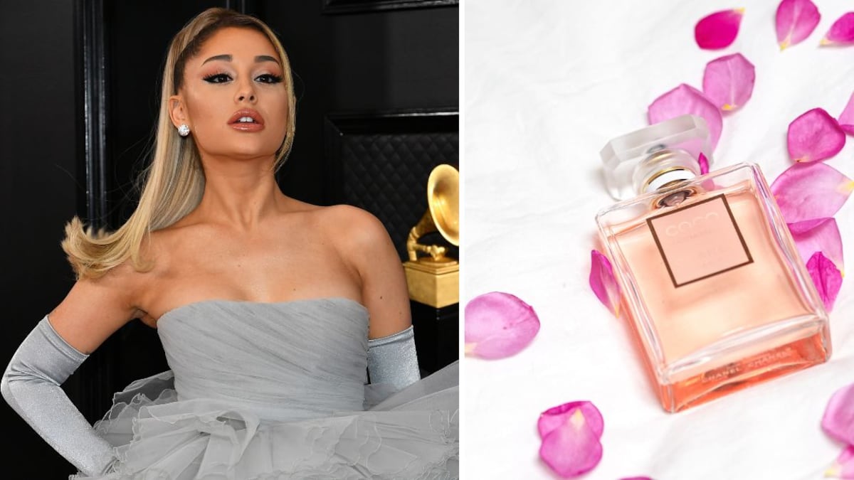 Ariana Grande compartió su rutina de belleza y el secreto para usar perfume de la forma correcta.