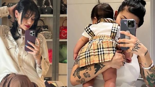 Cazzu presumió su figura post parto en sexy bikini