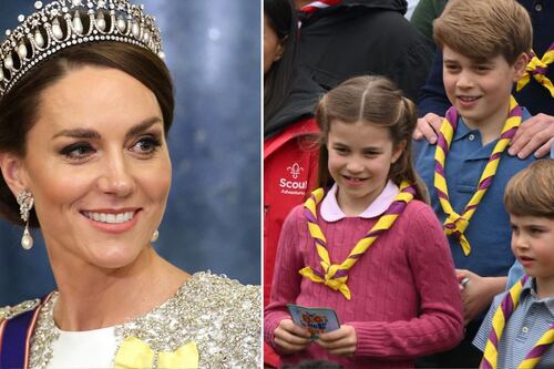 Foto de la infancia de Kate Middleton muestra cuál de sus hijos se le parece más: ¿quién es?