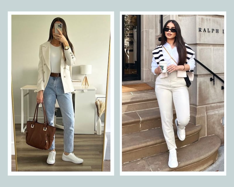 Tenis elegantes en tendencia.