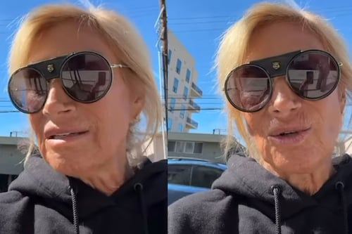 Video: Así reportó Adela Micha la muerte de ‘El Mencho’, en transmisión en vivo de última hora