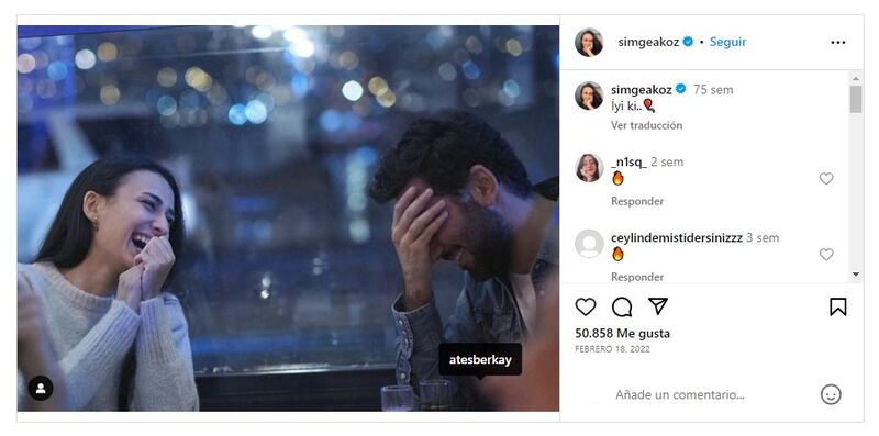 Berkay Ateş es novio de la jugadora de voleibol turca Simge Aköz