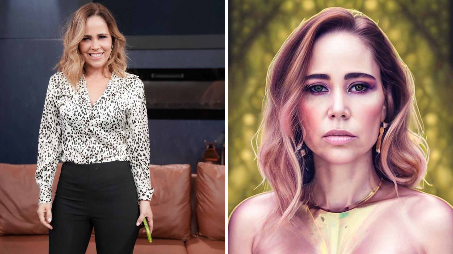 Ella les respondió con el buen humor que la caracteriza.