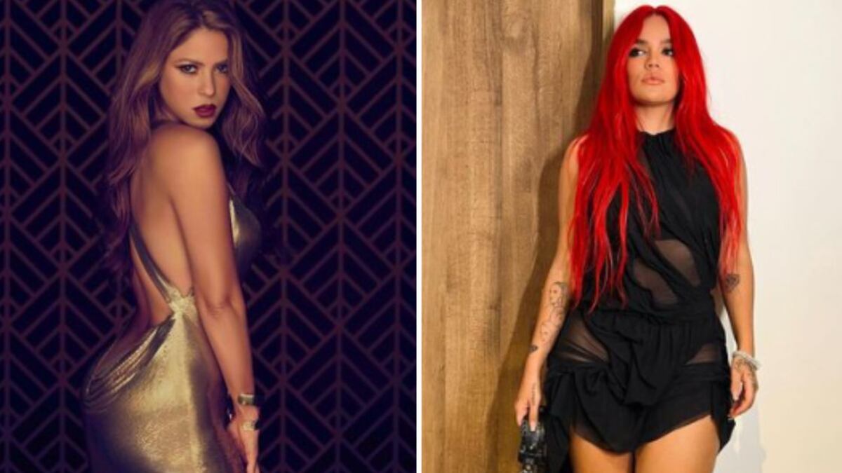 Comparan a Shakira y Karol G tras llevar el mismo vestido y muestran lo peor de la sociedad