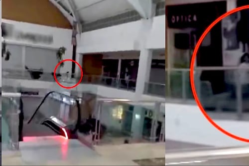 Captan a una “niña fantasma” en un centro comercial cerrado y se desata el pánico