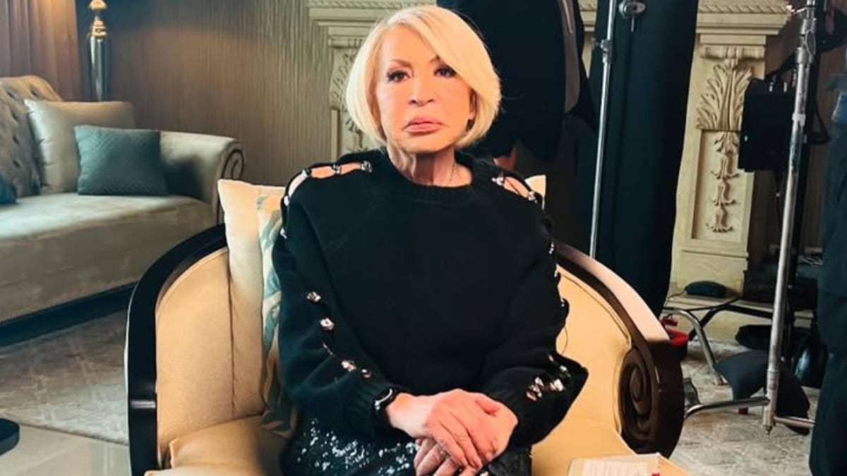 Así lucía Laura Bozzo a sus 18 años.