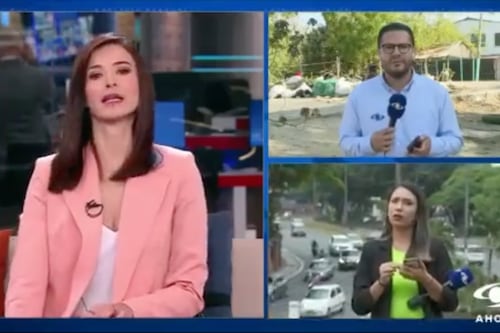 “Los cogieron con los calzones abajo”. Dos periodistas de Caracol casi la ‘embarran’ en transmisión en vivo
