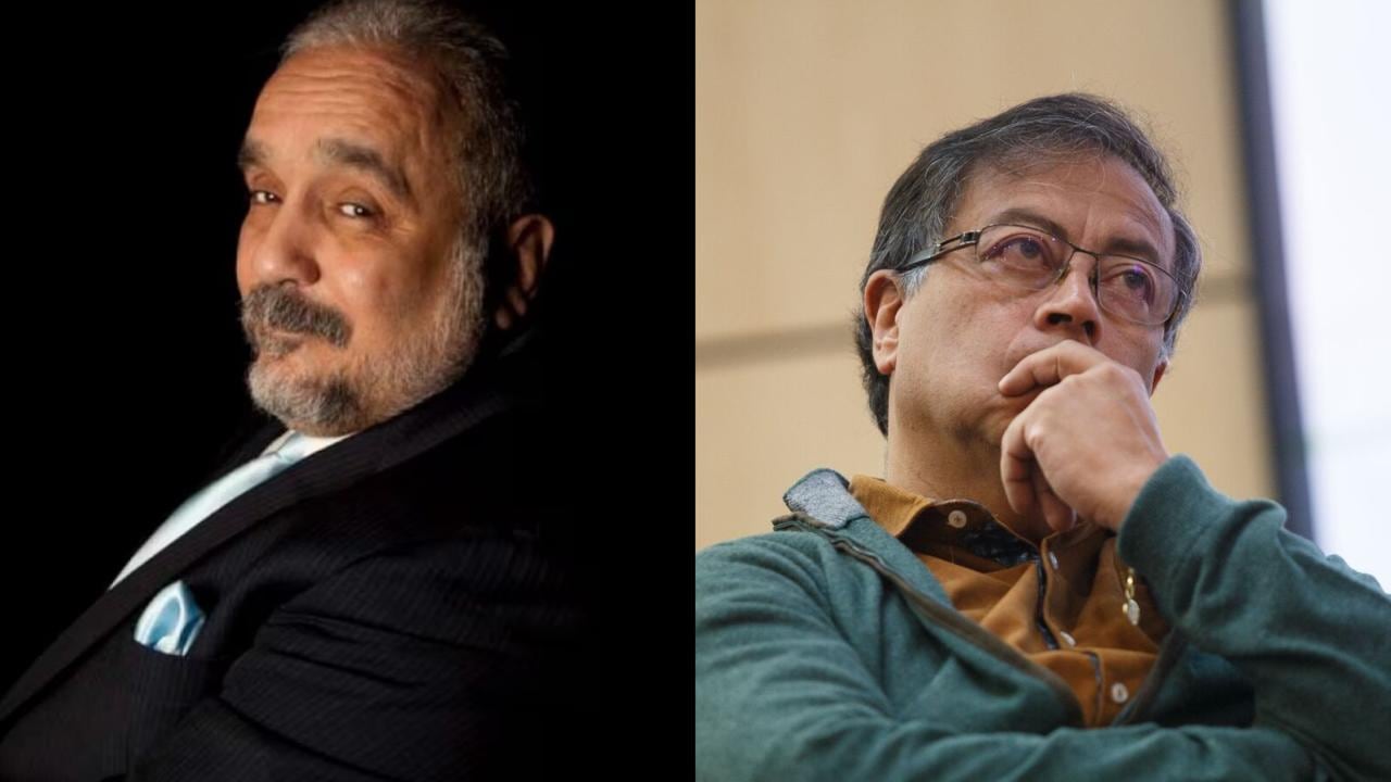 Willie Colón y Gustavo Petro