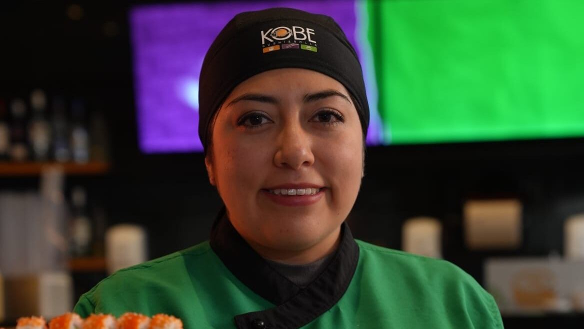 Mujer trabajadora de Kobe