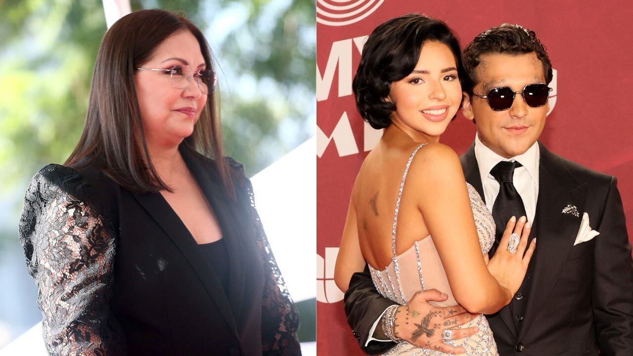 Ana Gabriel, Ángela Aguilar y Christian Nodal