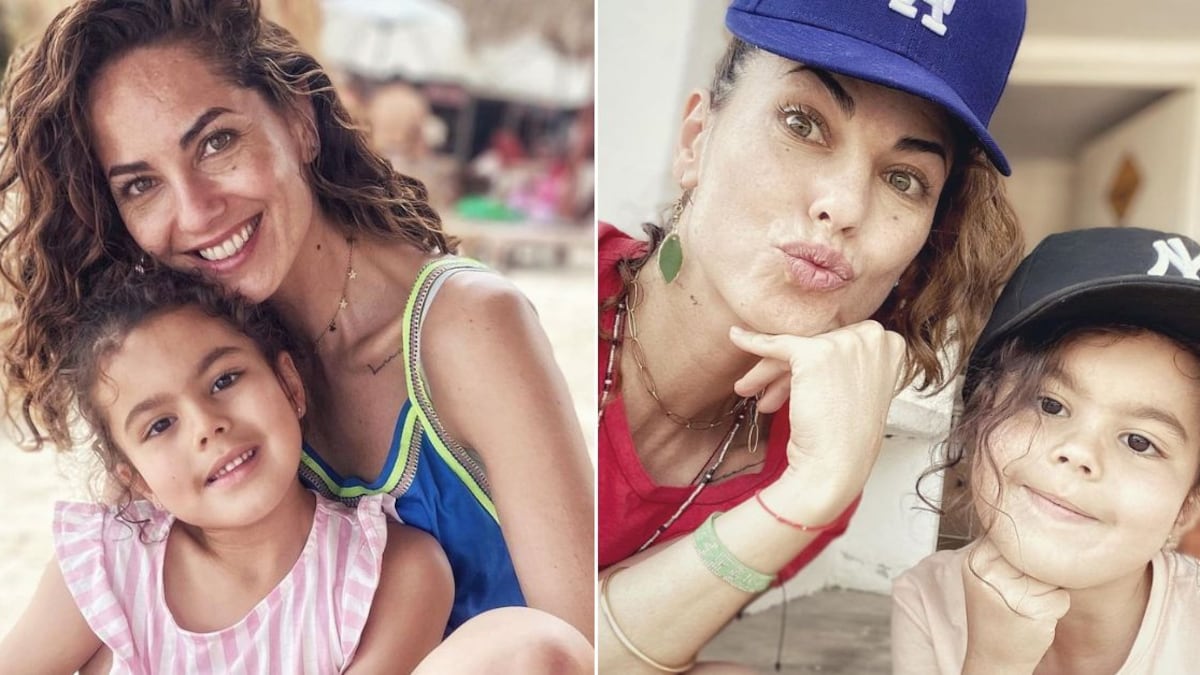Bárbara Mori tiene una estrecha relación con su única nieta, Mila Mayer