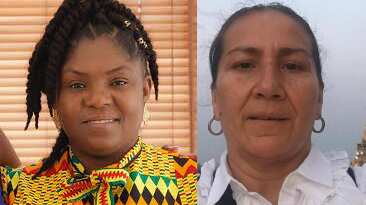 Francia Marquez y Marelbys Meza