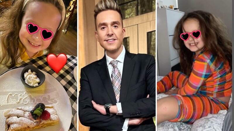 Daniel Bisogno tuvo a su única hija Michaela, con su expareja Cristina Riva Palacio. La pequeña fue el gran amor de su vida.